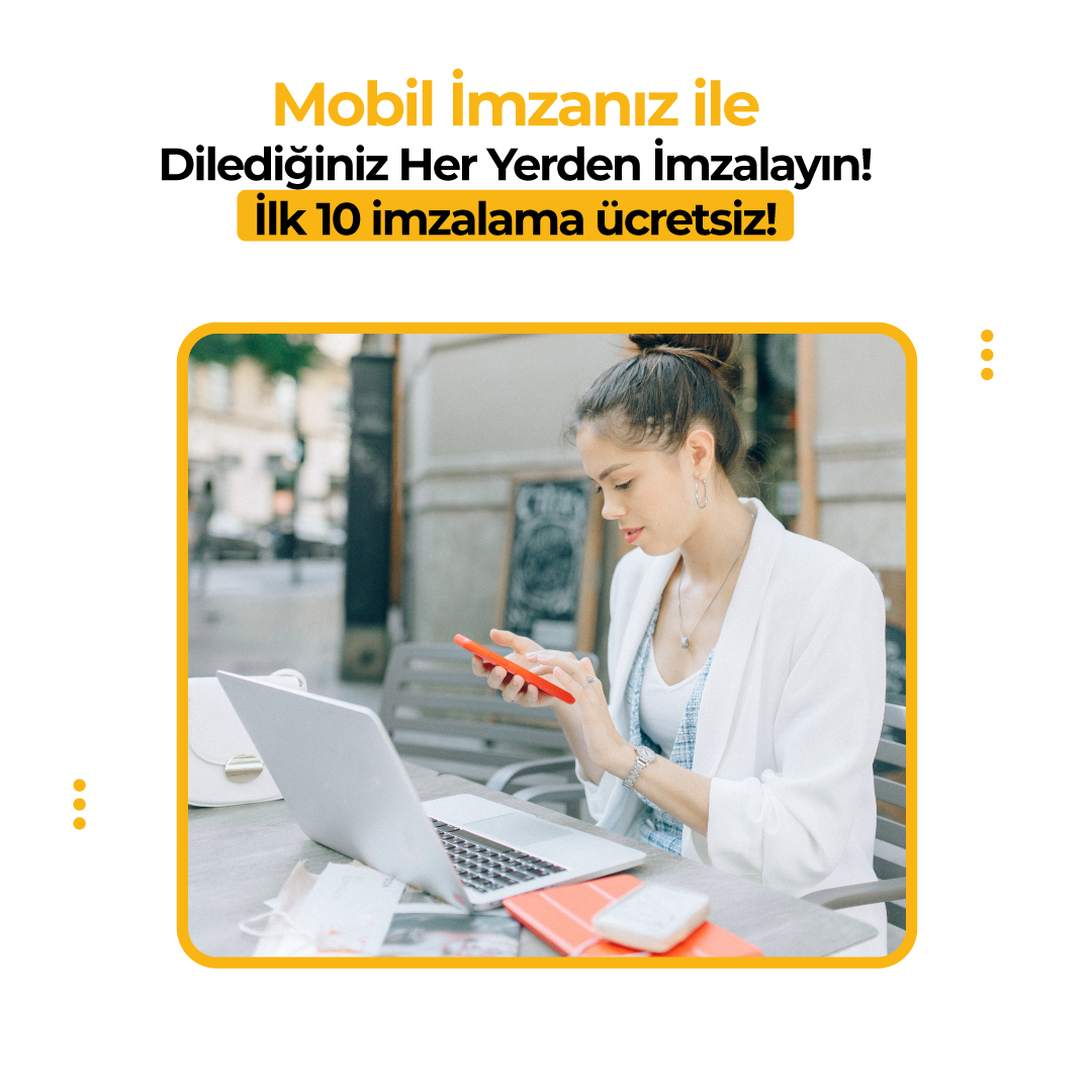 DijitalBelge Mobil İmza ile Belge İmzalama